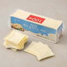 소와나무 화이트 체다 슬라이스 치즈