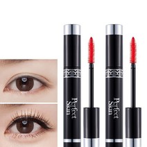 1+1 퍼펙트스킨 메가 컬링 워터프루프 롱앤롱 롱래쉬 볼륨 마스카라, 단품, 단품