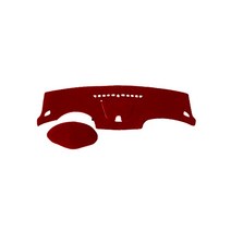 렉스디 논슬립 대쉬보드커버[삼성]SM3 뉴(10년 이전/더블), 레드/블랙띠, 르노삼성