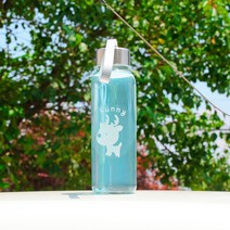 호멜리 피코보틀 사슴 휴대용물통, 화이트, 240ml