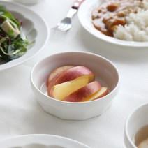 도호 디마인 원형찬기 중, 밀키화이트, 1개