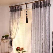 [골드얀] 소나무 이중커튼