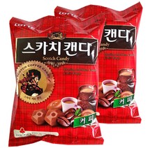 롯데 스카치캔디 커피, 317g, 2개
