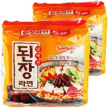 삼양 담백한 된장라면 120g, 10개