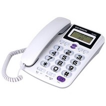 대명전자통신 CID 유선 전화기 DM-980, DM-980(화이트)