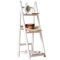 노아가구 자다리 스탠드 선반 3단, 화이트