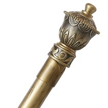 메종텍스타일 크라운 35mm 커튼봉, 청동