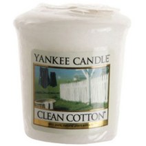 양키캔들 보티브 캔들, 클린코튼, 49g, 1개