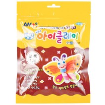 아모스 탱탱 아이클레이 파우치, 갈색, 50g