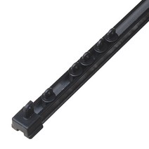 준앤컴파니 신 조절레일6호, 블랙, 1개