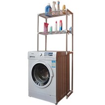 코스모 마이닝 세탁기 선반행거 2단, 혼합 색상