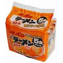 삿뽀로 미소라멘 된장 봉지 라면 84g, 5개