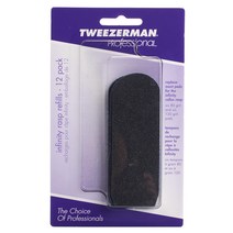 Tweezerman 프로페셔널 인피니티 라스프 리필, Black, 12개입