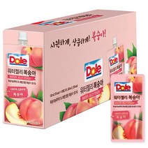 돌 워터젤리 복숭아, 130ml, 10개입