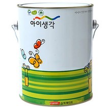 아이생각 수성 무광 페인트 4L, 인디고블루, 1개