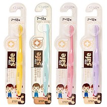 키즈세이프 어린이칫솔 스텝 3단계, 랜덤 발송, 4개, 1개입