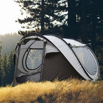 조아캠프 익스트림 팝업텐트, 그레이, 4-5인
