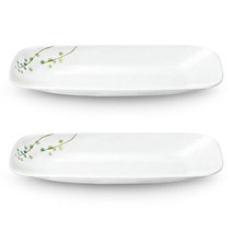 코렐 그린딜라이트 생선접시 2p