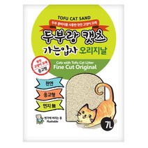 두부랑 캣츠 (가는입자) 오리지날 고양이모래, 1개, 7L