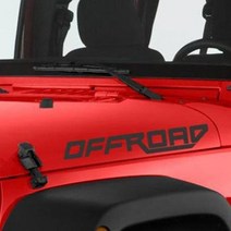 그리븐 그리드 오프로드 데칼 차량용스티커 F-Type 10066 40cm, 다크그레이, 1개