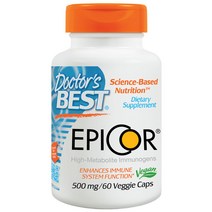 닥터스베스트 에피코 500mg 베지 캡, 1개, 60정
