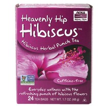 나우푸드 헤븐리 힙 히비스커스 허벌 펀치 티 무카페인