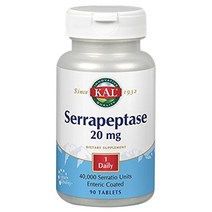 Kal 세라펩타제 20mg 장용 코팅 타블렛, 90개입, 1개