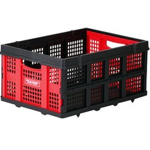 로티홈시스 접이식 다용도 스마트 박스 60L, 레드, 1개