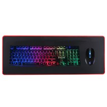 지트랙터 게이밍 키보드 마우스 장패드 합본 세트, GMK-220, 혼합색상, 일반형