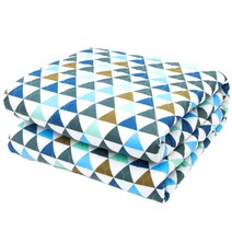 우정플러스 EMF 헤링본 삼각 패턴 전기요 UST-01, 혼합 색상, 싱글(100 x 180 cm)