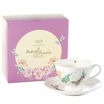 레녹스 Butterfly Meadow Dragonfly 커피잔 세트, 혼합 색상, 1개