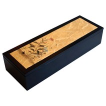 한지칠기 필함 초충도, 신사임당 맨드라미