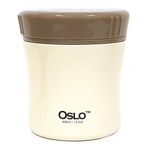 오슬로 스텐 304 펄 푸드자 죽통, 아이보리, 400ml