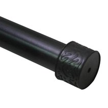 [메종텍스타일] 커튼봉 심플조각마개 35mm, 블랙