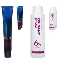 웰라 뉴콜레스톤 퍼펙트 퓨어컬러 염색제 80g + 산화제 100ml, 옐로우 8/3, 3세트