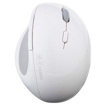 IPLEX 휴 Ergo 무선 버티컬 마우스 WM912BK, 화이트