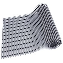월광매트 튜브형 미끄럼방지매트 90 x 100 cm, 회색, 1개