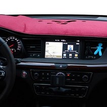 XFIT 벨벳 논슬립 레드 대시보드커버 삼성_뉴SM5 (10년이전), 1개