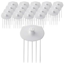 프리젠트 걸면 돼지 벽지핀, 화이트, 20개입