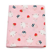 베베슈에뜨 인견 블랭킷 낮잠이불 105 x 90 cm, 레빗스트로베리
