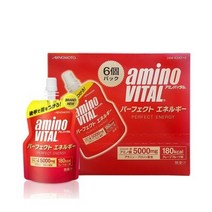 아지노모도 아미노바이탈 5000mg 퍼팩트 파워젤 6팩, 아미노바이탈 퍼펙트 에너지 6팩-1박스, 단품