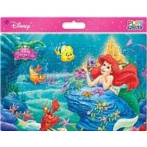 [계림북스]PLAY PUZZLE 디즈니 판퍼즐 : 인어공주 (88조각), 계림북스