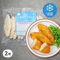 이츠웰 흰살생선까스 10입 (냉동), 800g, 2개