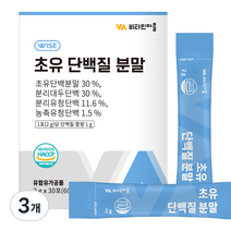 비타민마을 초유 단백질 분말 30p, 3개, 60g