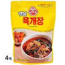 오뚜기 옛날 육개장, 500g, 4개