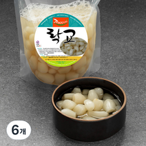 강경신안 락교, 500g, 6개