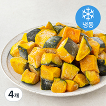 네추럴킹덤 스팀 단호박 유피 (냉동), 1kg, 4개