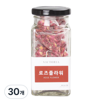 빅토리아 보틀 로즈플라워 차, 1g, 30개, 30개, 1개입