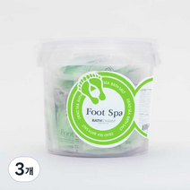 바스참 풋스파 족욕제 포레스트 25p, 750g, 3개