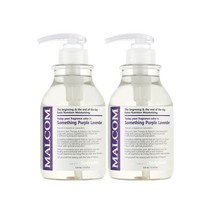 말콤 썸씽 퍼플라벤더 바디워시, 520ml, 2개